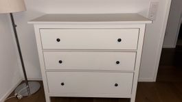IKEA HEMNES Kommode mit 3 Schubladen, weiss