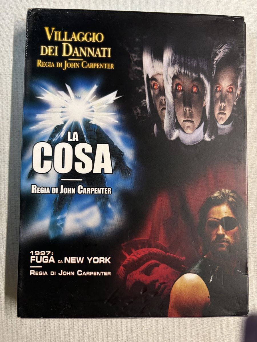 Tutti i DVDs: John Carpenter Collection DVD Box Set Horror Cult 52 – Usato da Solduno venduto da NakiBijoux