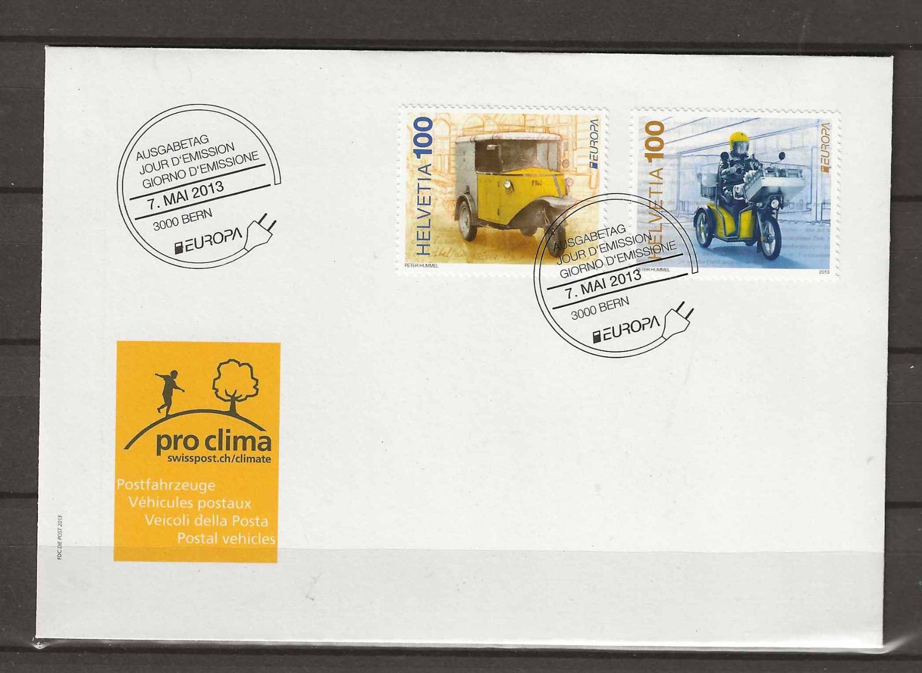 Tutti i francobolli: F1464 - FDC Véhicules postaux – Usato da Trélex venduto da Phil_Albert