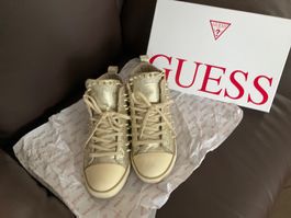 Basket Guess pointure 39 dorée occasion