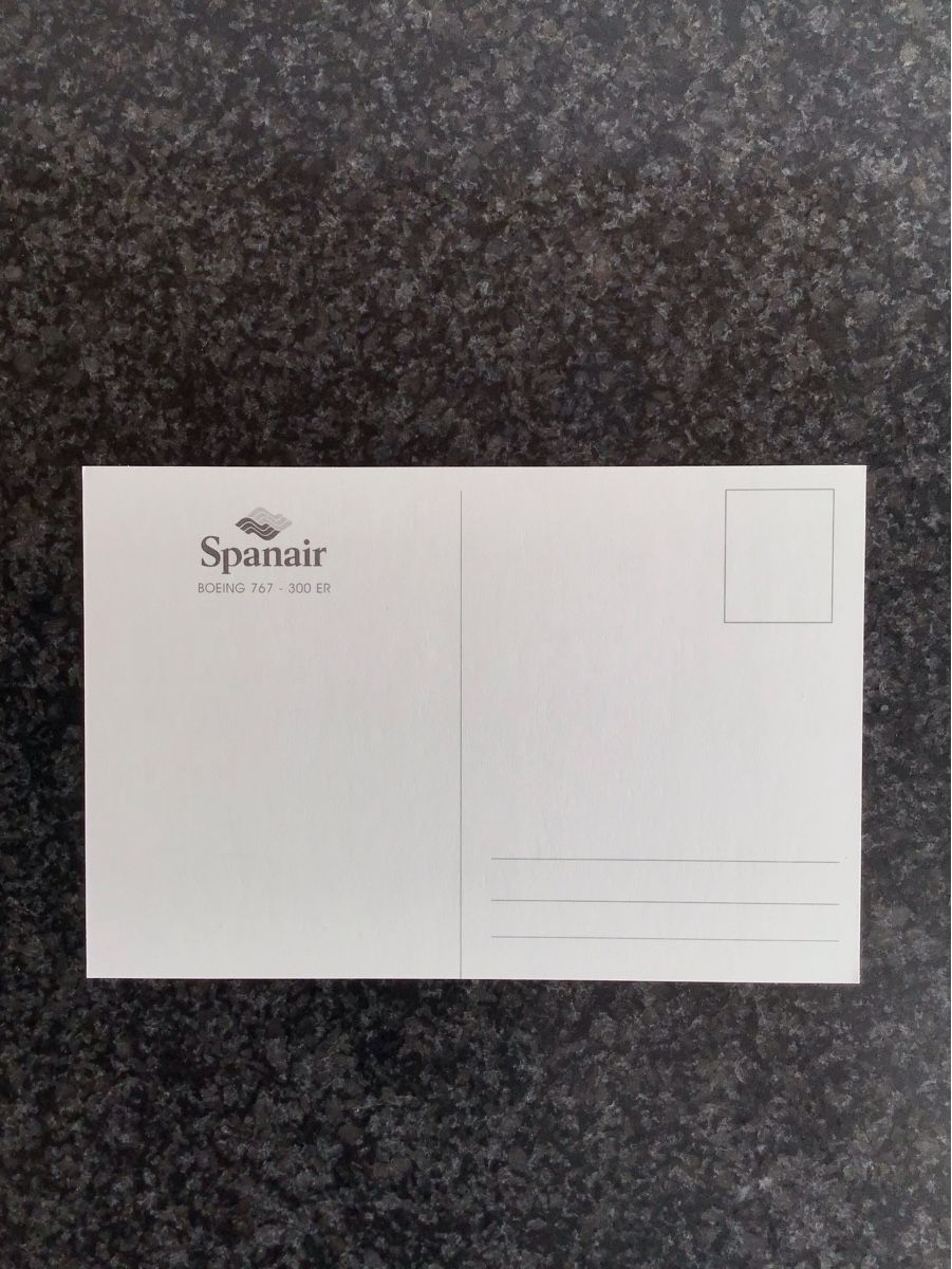Cartoline postali: Spanair - carte postale/Postkarte – Nuovo (secondo la descrizione) da Nyon venduto da Mundeis 1