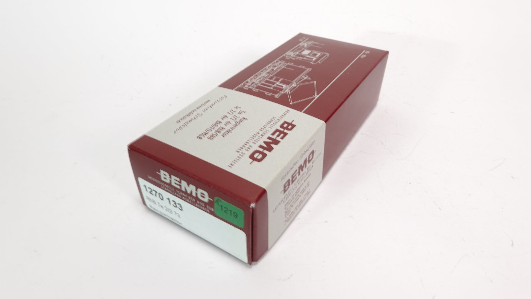 Bemo Modelleisenbahnen: e67 Bemo 1270 133 RhB Te 2/2 73 nur Gehäuse / Bastelware – Gebraucht aus Thun von evinka_gmbh 6