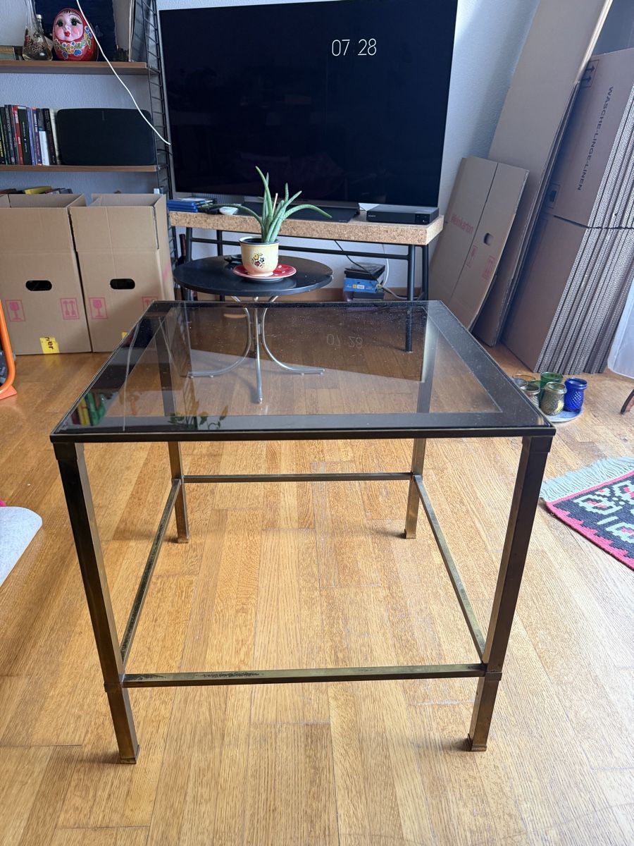 Tavoli: Tisch Glas rechteckig Vintage gebraucht – Usato da Zürich venduto da mash05 4