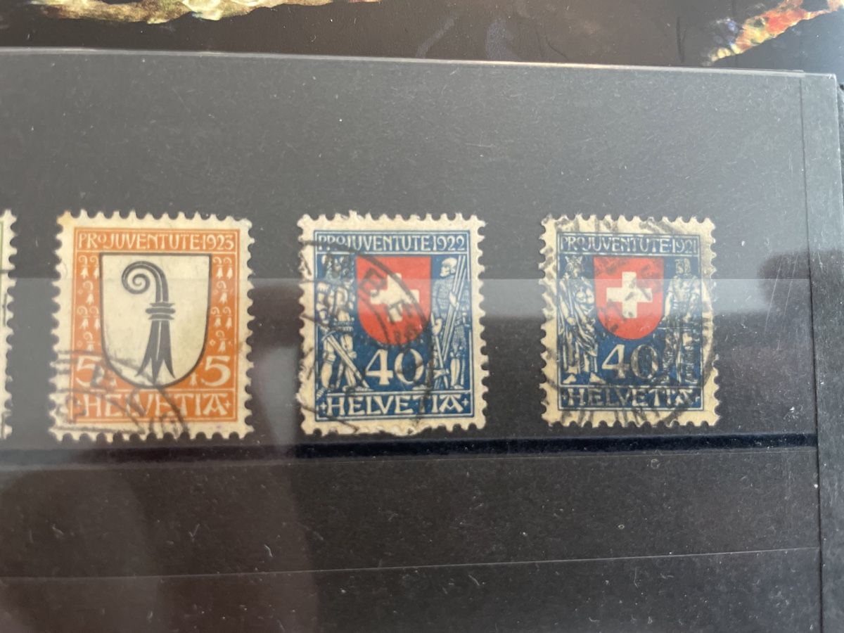 Tutti i francobolli: Abart 12 Briefmarke Top Lot – Usato da Muri AG venduto da Briefmarke-Schweiz 3