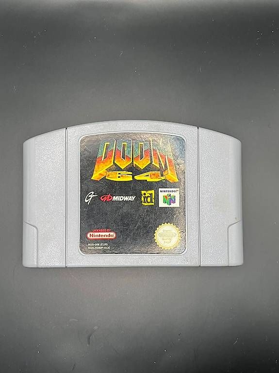 Spiele: Doom 64  Nintendo 64 N64  PAL  Original – Gebraucht aus Aarau von PascalRohrbach