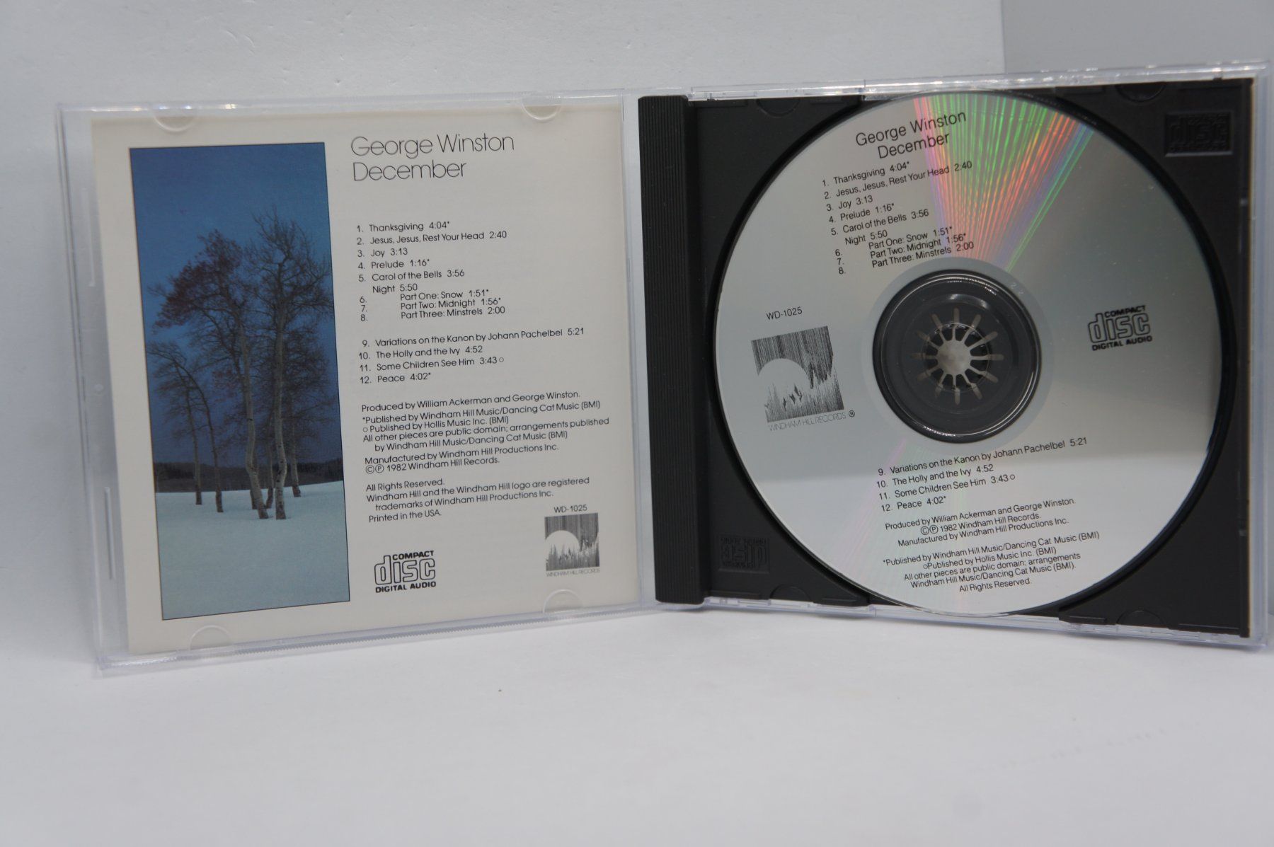 CDs: CD George Winston - December / Windham Hill – Gebraucht aus Ernetschwil von luisvonerni 2