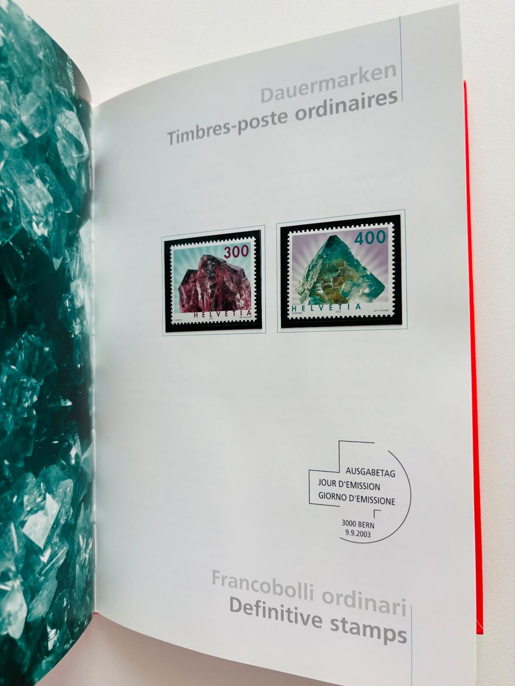 Tutti i francobolli: 2003 Jahrbuch Schweizer Briefmarken postfrisch ** Kat. 140.- – Nuovo e nell'imballaggio originale da Müswangen venduto da buyin 4