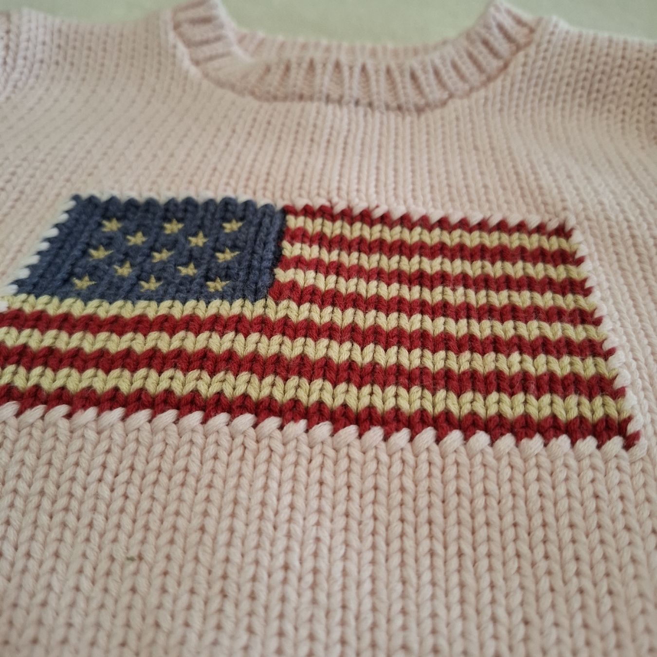 Ralph Lauren Pulls et sweat-shirts: Ralph Lauren - Pull drapeau américain 4ans / 110cm – D'occasion à Le Locle par QualiteExpress 2
