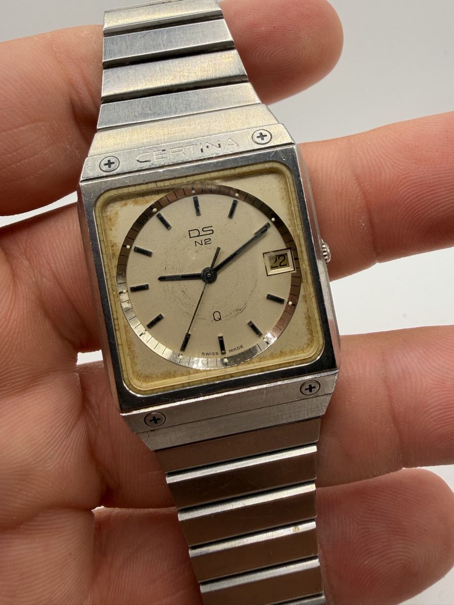 Certina Orologi: Certina DS N2 Quarzuhr Herren – Difettoso da Rothrist venduto da Mm-watch