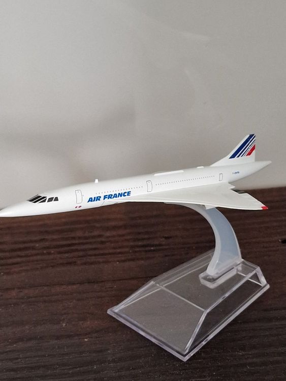 NUOTIE 1/400 Concorde Air France Modèle d'avion pré-construit