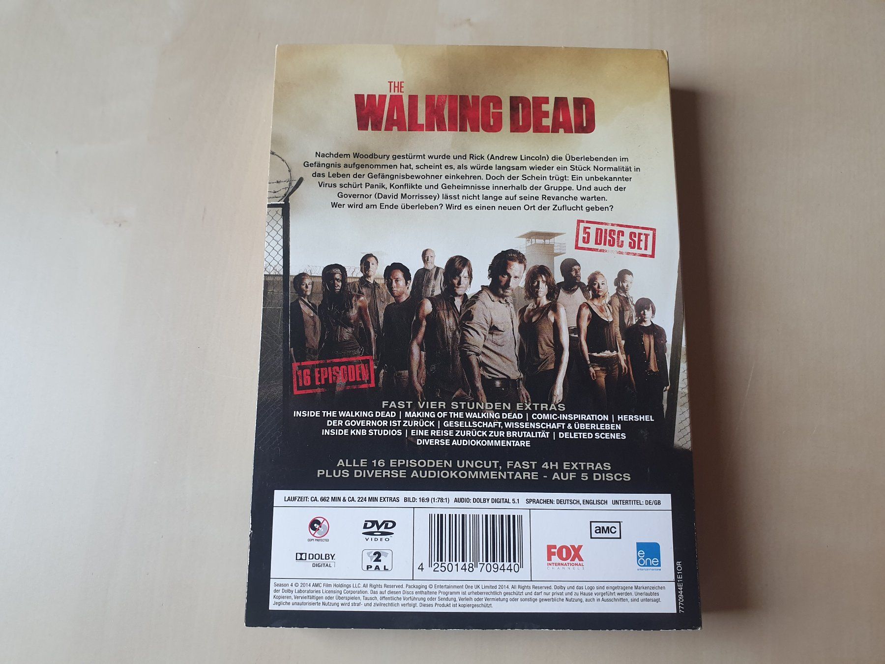 Tutti i DVDs: The Walking Dead vierte Staffel – Usato da Stansstad venduto da collectorsshop 1