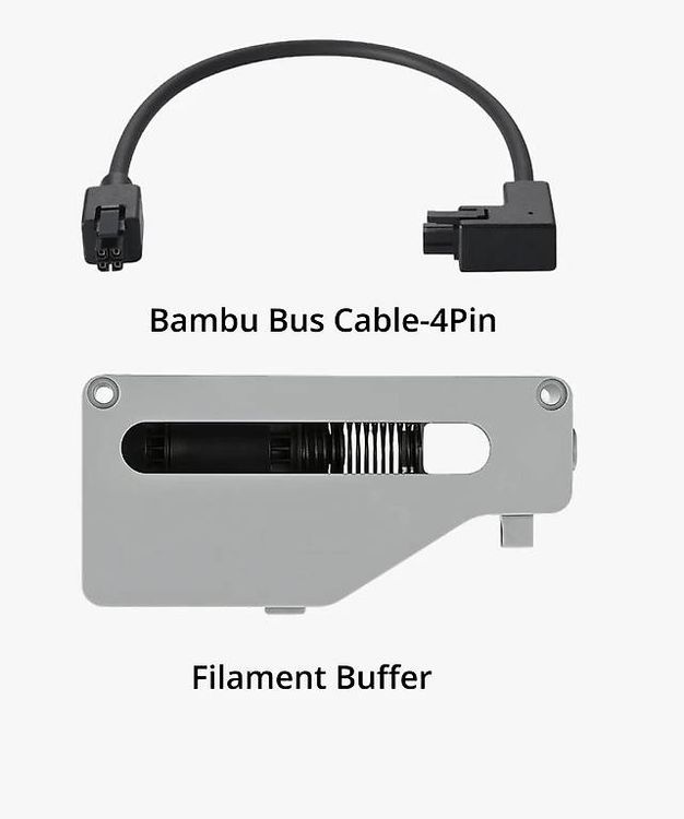 Bambu Lab AMS 2 Pro Upgrade Kit Filament Buffer P1S P1P X1C (Gebraucht ...