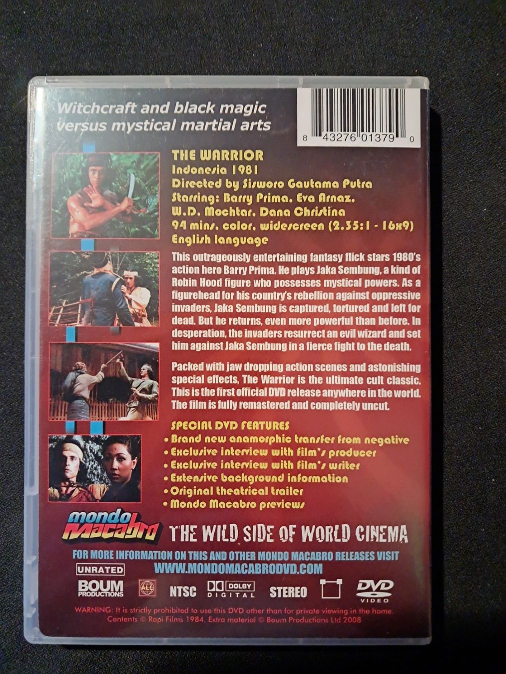 Tutti i DVDs: The Warrior – Usato da Eschlikon TG venduto da Rare_Ware 1