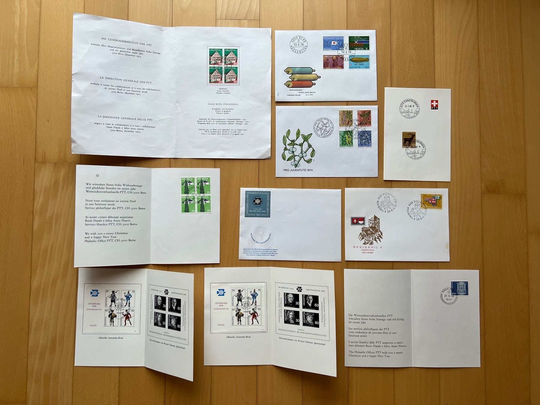 Alle Briefmarken: Briefmarken Schweiz – Neu (gemäss Beschreibung) aus Wallbach von logologo01 1