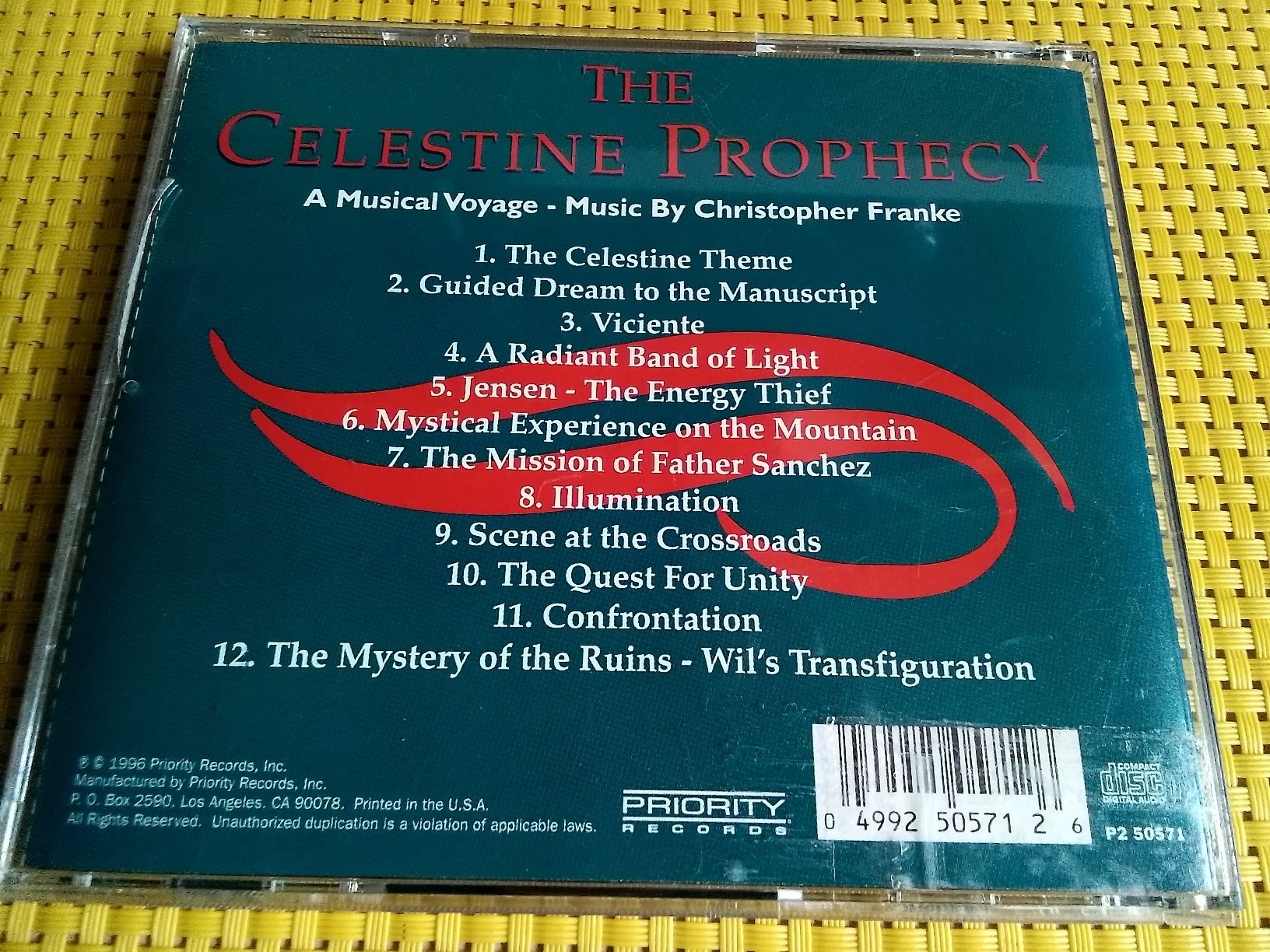 CDs: CD - The Celestine Prophecy - A Musical Voyage – Gebraucht aus Rebstein von Buchsi03 2