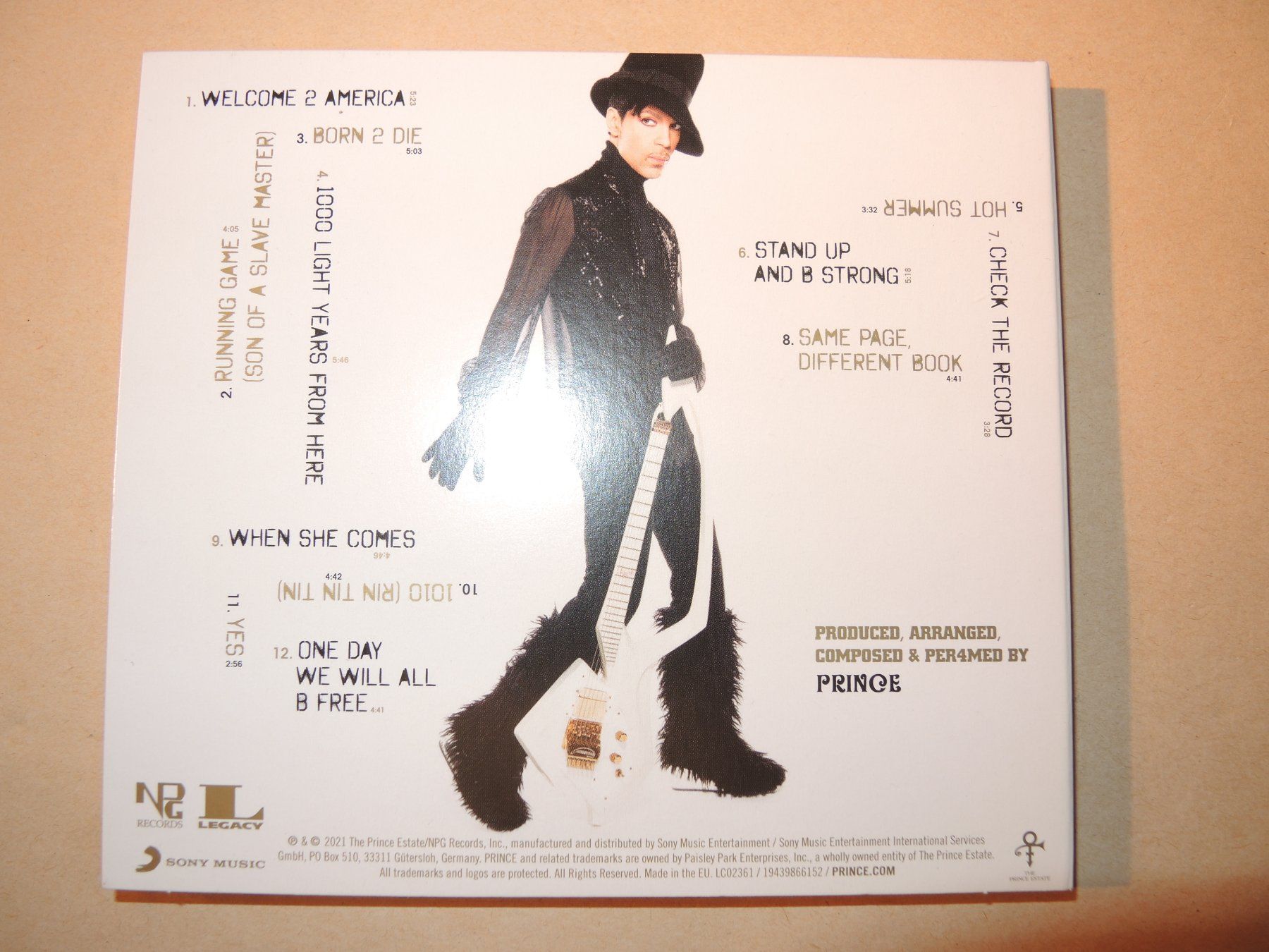 CD: CD - Prince - Welcome 2 America - CD - Album – Usato da Rorschach venduto da maeck8 2