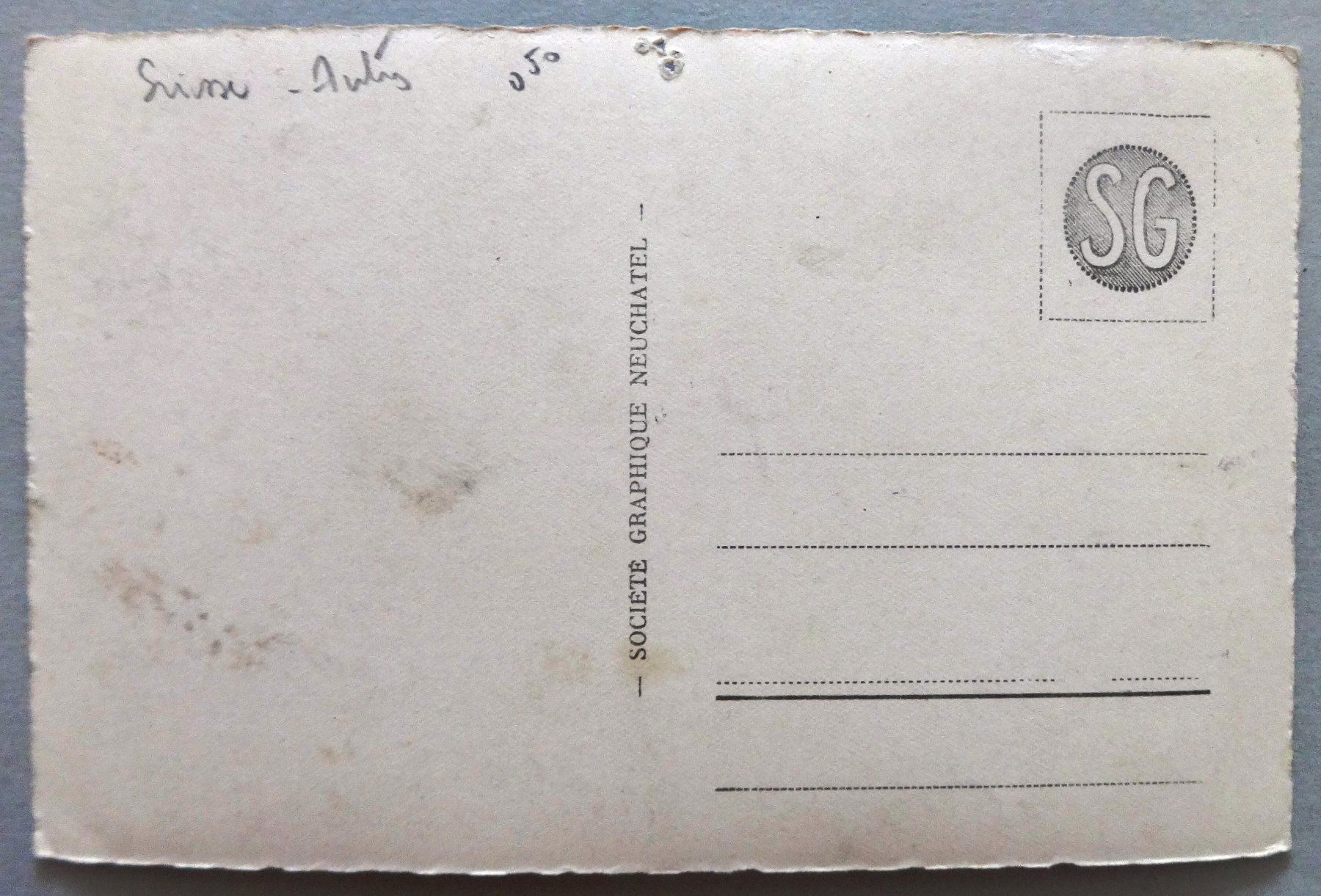Cartoline postali: Château de Chillon et Dents du Midi – Difettoso da Fétigny venduto da Billy2miny 1