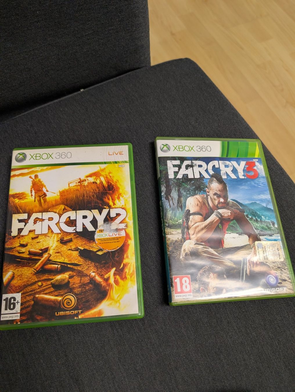 Spiele: Far cry 2 and 3 Microsoft Xbox 360 – Gebraucht aus Giubiasco von Ticinerd