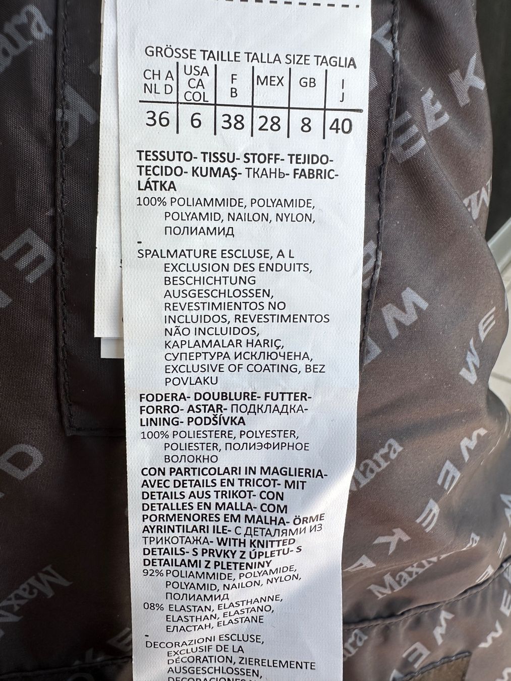 Max Mara Giacche: Weekend Maxmara Steppjacke – Nuovo e nell'imballaggio originale da Unterlunkhofen venduto da Kaw71 5