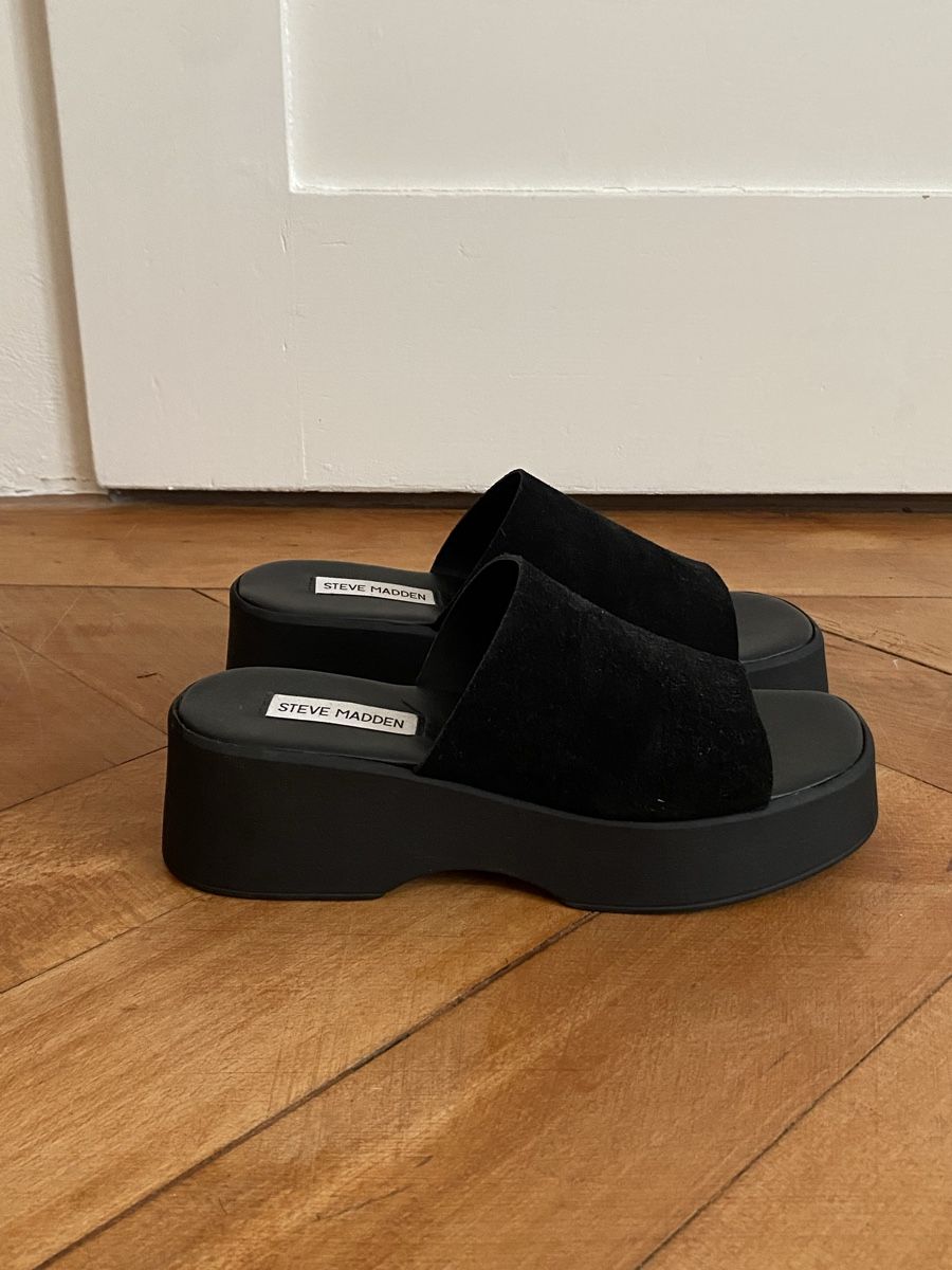 Steve Madden Chaussures femmes: Never worn! Steve madden platform slides – Neuf (Voir description) à Zürich par sadden 2