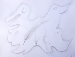 Gr. Zeichnung: Shadow drawing II