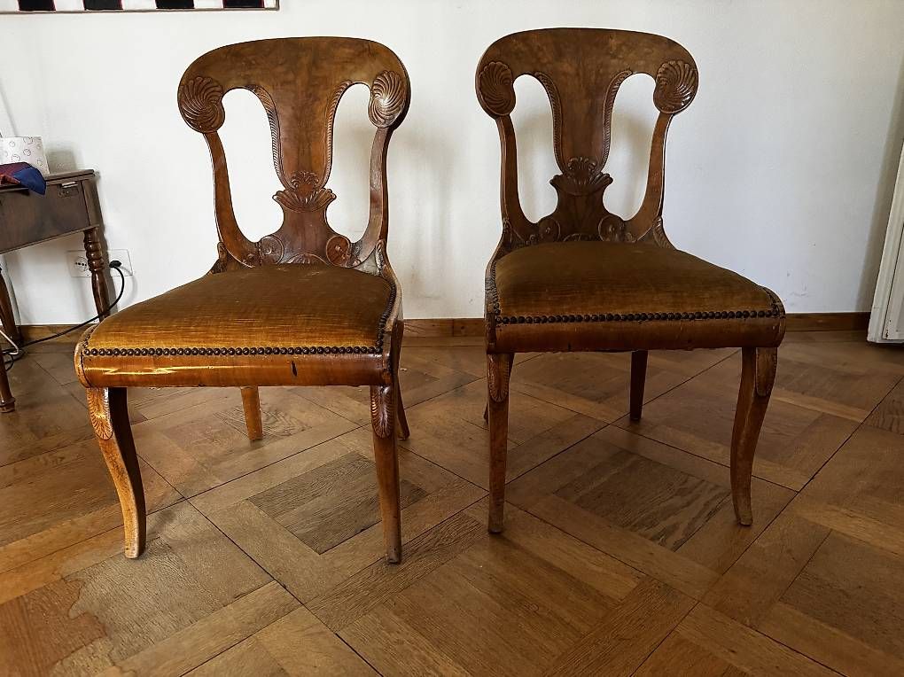 Sedie: 2  antike Yverdon Stühle – Usato da Zürich venduto da antoineb02