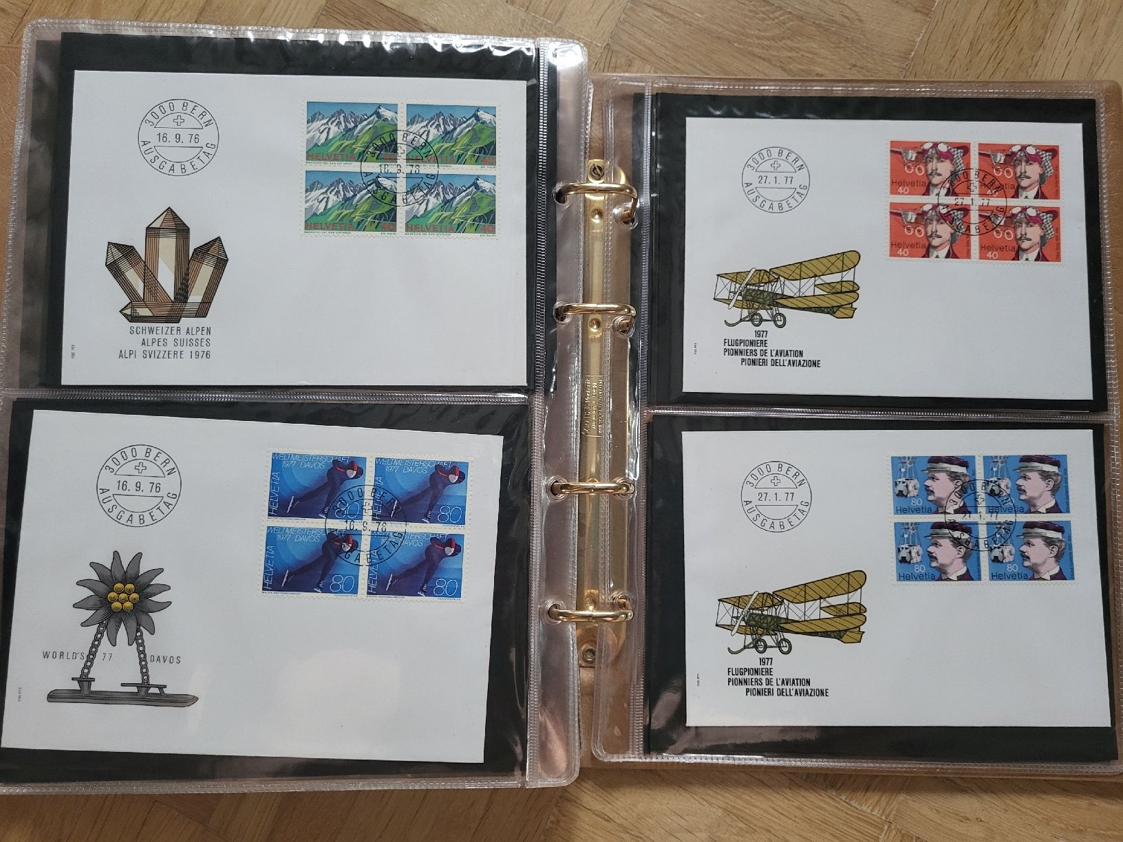 Tous les timbres: 122 Erstagsbriefe in einem Ordner  – D'occasion à stäfa par brandy66 6