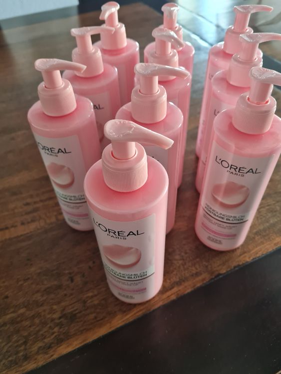L'Oréal Paris Delicate Flores Reinigungsmilch – Sanfte Milch Zur Make-up-Entfernung Und Gesichtsreinigung