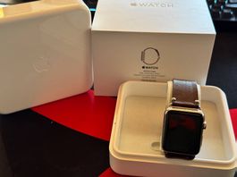 Apple Watch 1. Generation 42 mm Edelstahl, Bandwerk Armband