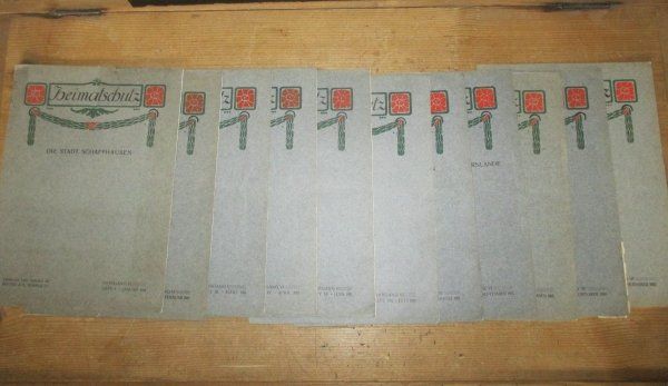 Revues & Magazines: Heimatschutz 1911 10 Hefte – D'occasion à Flims - Dorf par Stagediver