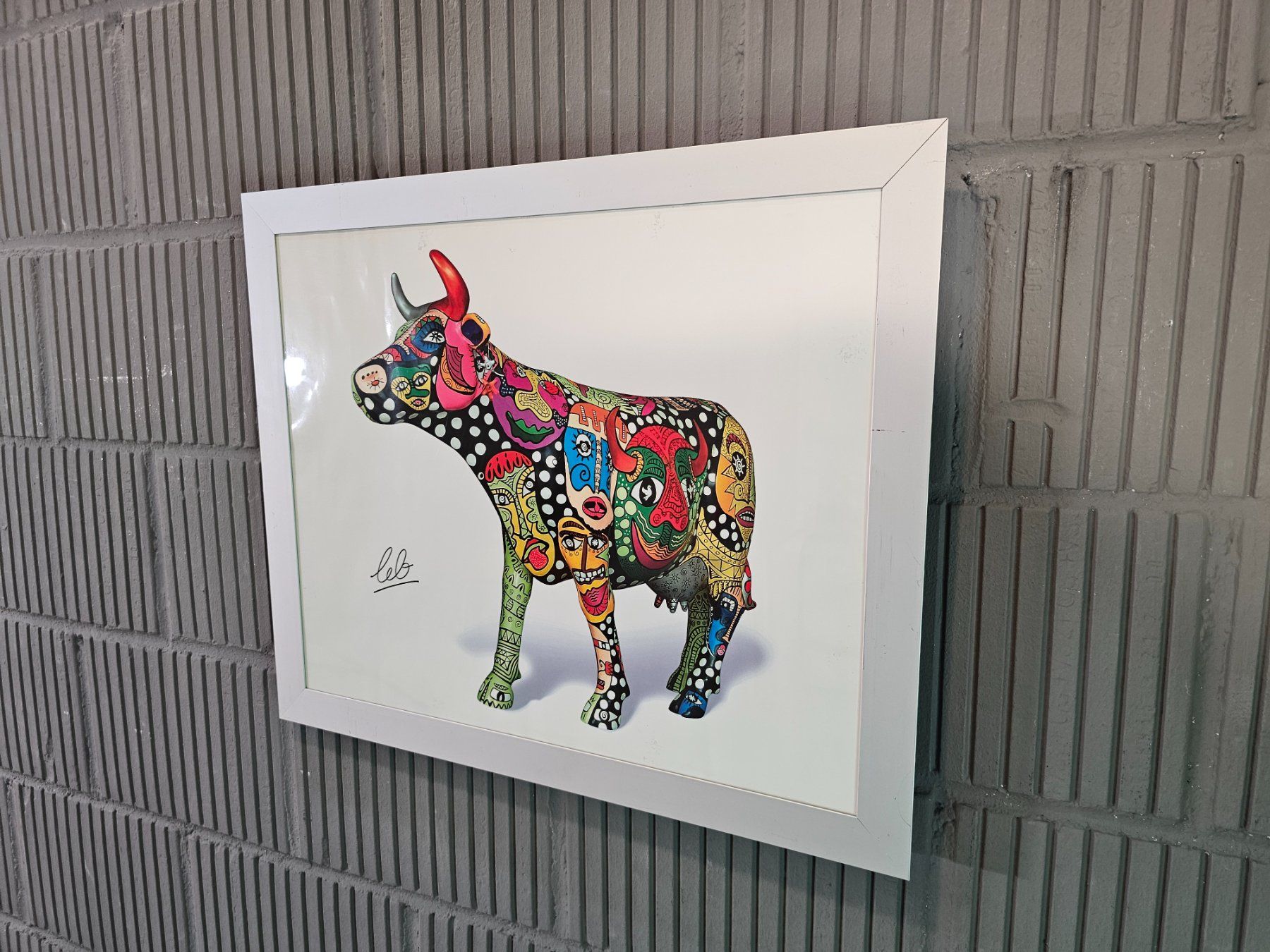 Foto & Immagini: VisualObjekt Cow Print CocoriCow Kuhbild. Druck Poster Kuh – Usato da Nottwil venduto da Wondewa-Shop 6