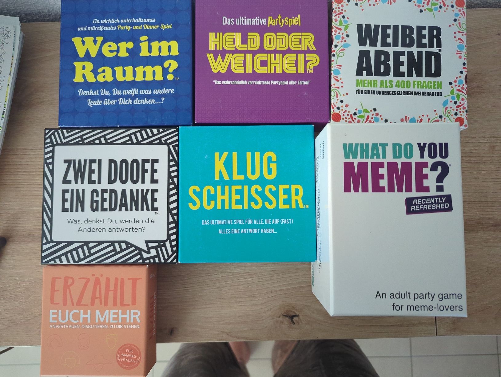 Giochi: Partyspiele Sammlung, 7 spiele – Usato da Wabern venduto da poke-freak