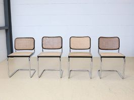 Marcel Breuer Knoll Wohnbedarf Stühle | 4er-Set | Bauhaus