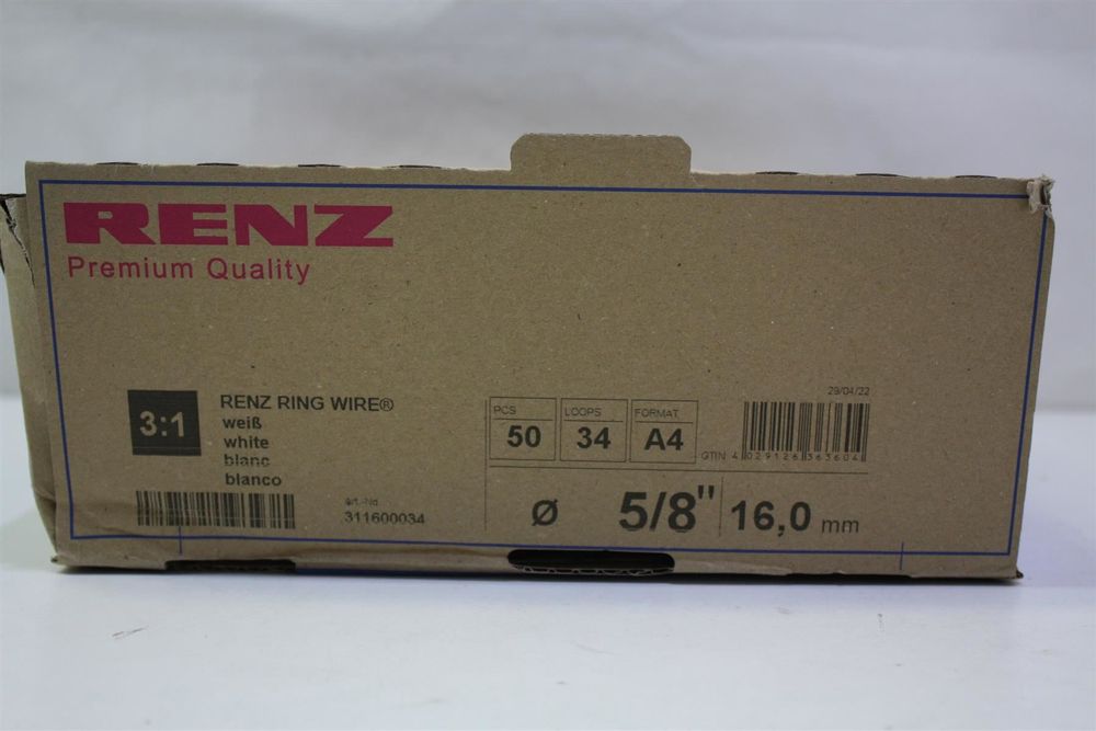 RENZ Buchbinderücken A4 (14913) (Neu (gemäss Beschreibung)) in Zürich ...
