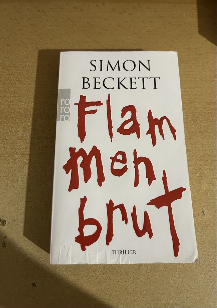 Libri: Simon Beckett - Flammenbrut Thriller – Usato da Zürich venduto da lax_86sj