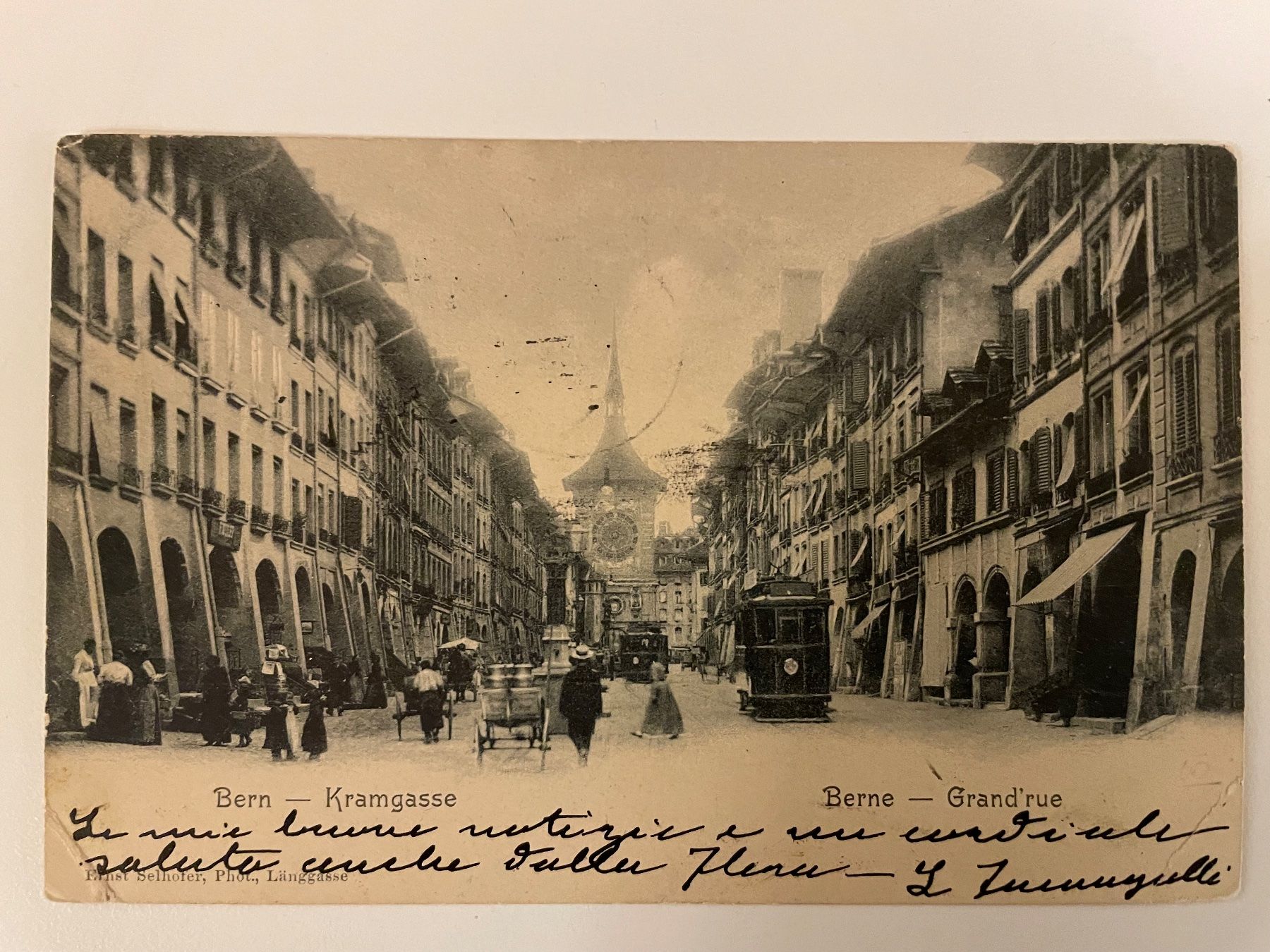 Cartoline postali: Bern 1903 – Usato da Faido venduto da Luca555