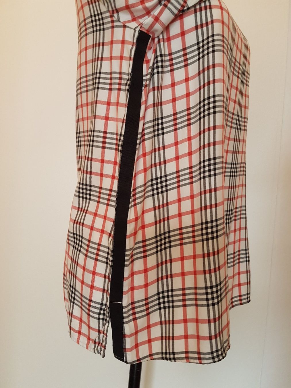 Blusen: Eterna Damenbluse Rot weiss kariert Gr. 34 – Gebraucht aus St.Gallen von Puppa 3