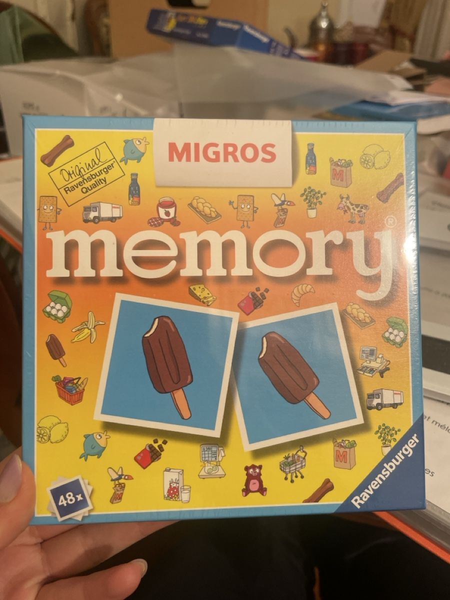 Migros Giochi: Memory – Nuovo e nell'imballaggio originale da Lausanne venduto da log_rrq7