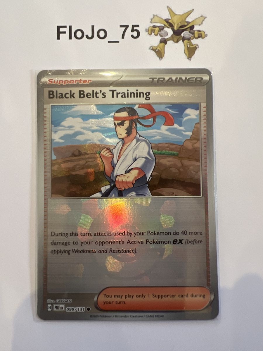 Pokémon Sammelbilder & Trading cards: Black Belt's training 99/131 - pokeball – Gebraucht aus St-Blaise von FloJo_75