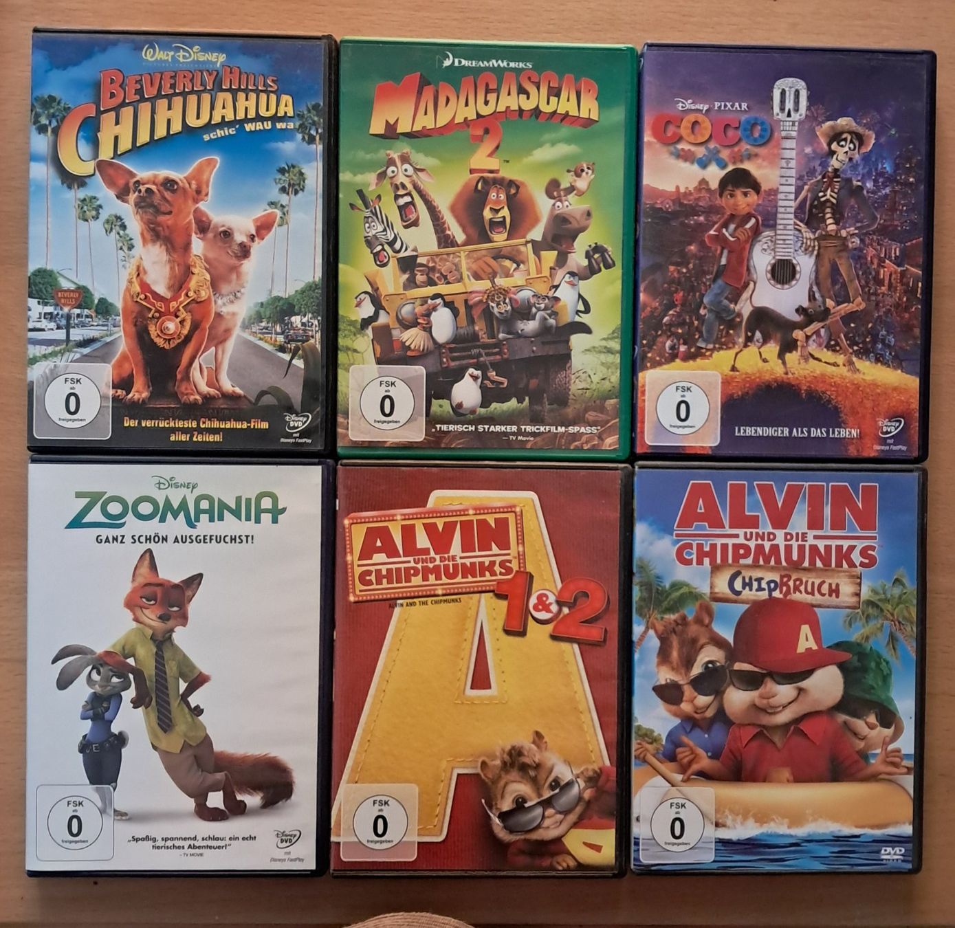 Tous les DVDs: 6 Jugendfilme – D'occasion à bubikon par lauramon