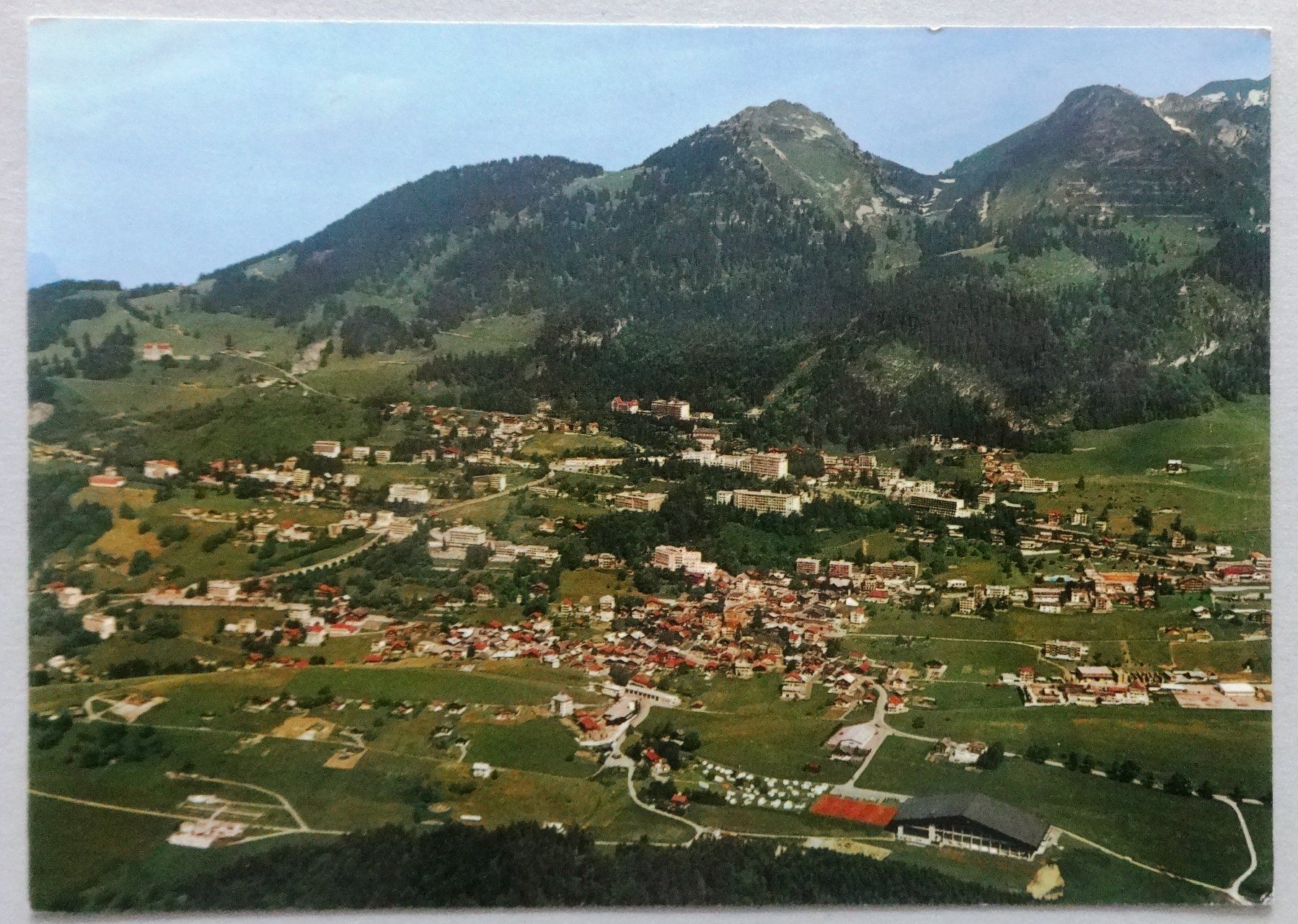 Ansichtskarten: Leysin, Alpes Vaudoises, 1400 m – Gebraucht aus Fétigny von Billy2miny