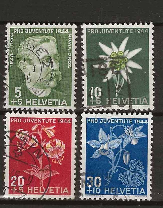Tutti i francobolli: PJ044 - Pro Juventute 1944 obl. – Usato da Trélex venduto da Phil_Albert