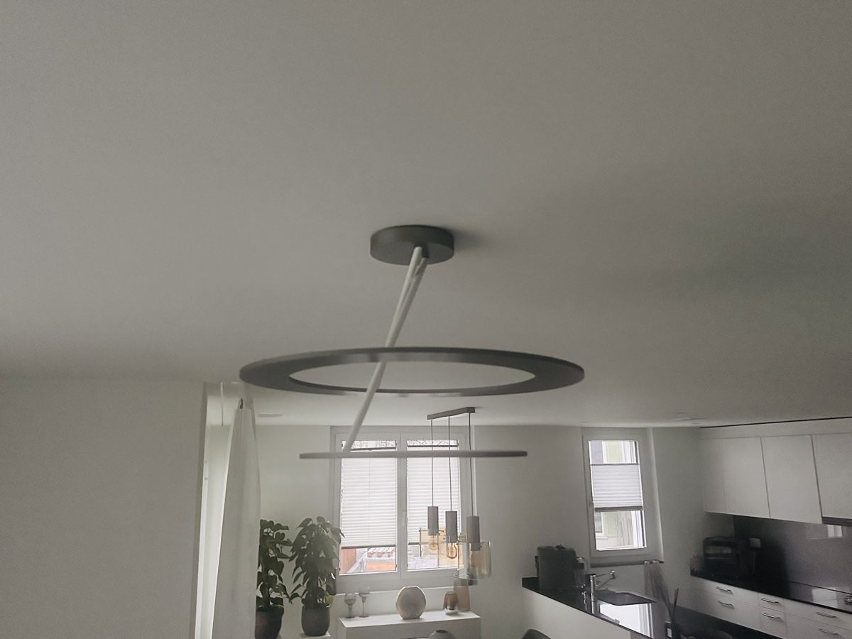 Lampadari & plafoniere: Neue Designer Deckenleuchte / Taupe- weiß – Nuovo (secondo la descrizione) da Ehrikon venduto da mar_m7vm 2