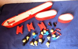 Konvolut Lego Boote Legoland und alte Lego Köpfe