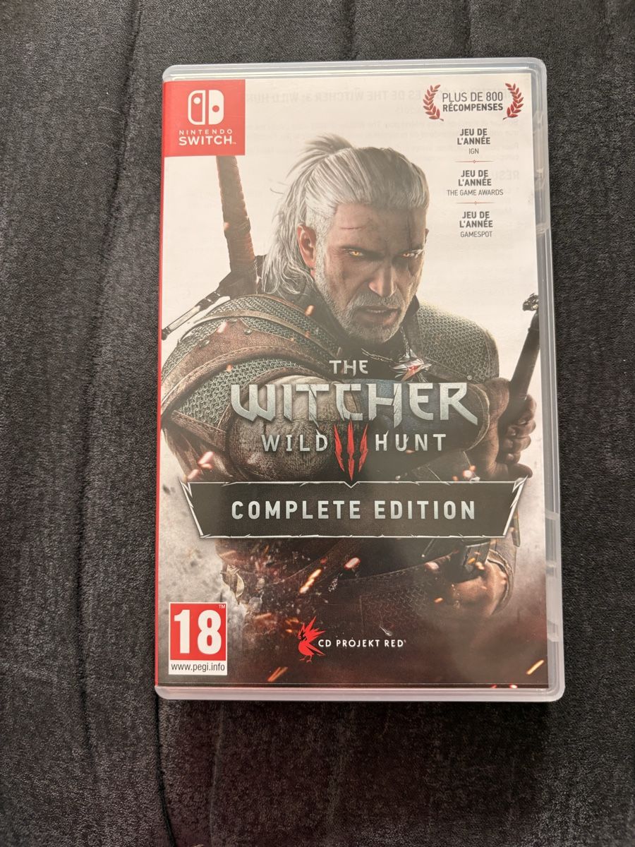 Nintendo Giochi: Jeu Switch The Witcher 3 Complete Edition état neuf – Usato da Carouge GE venduto da irma016