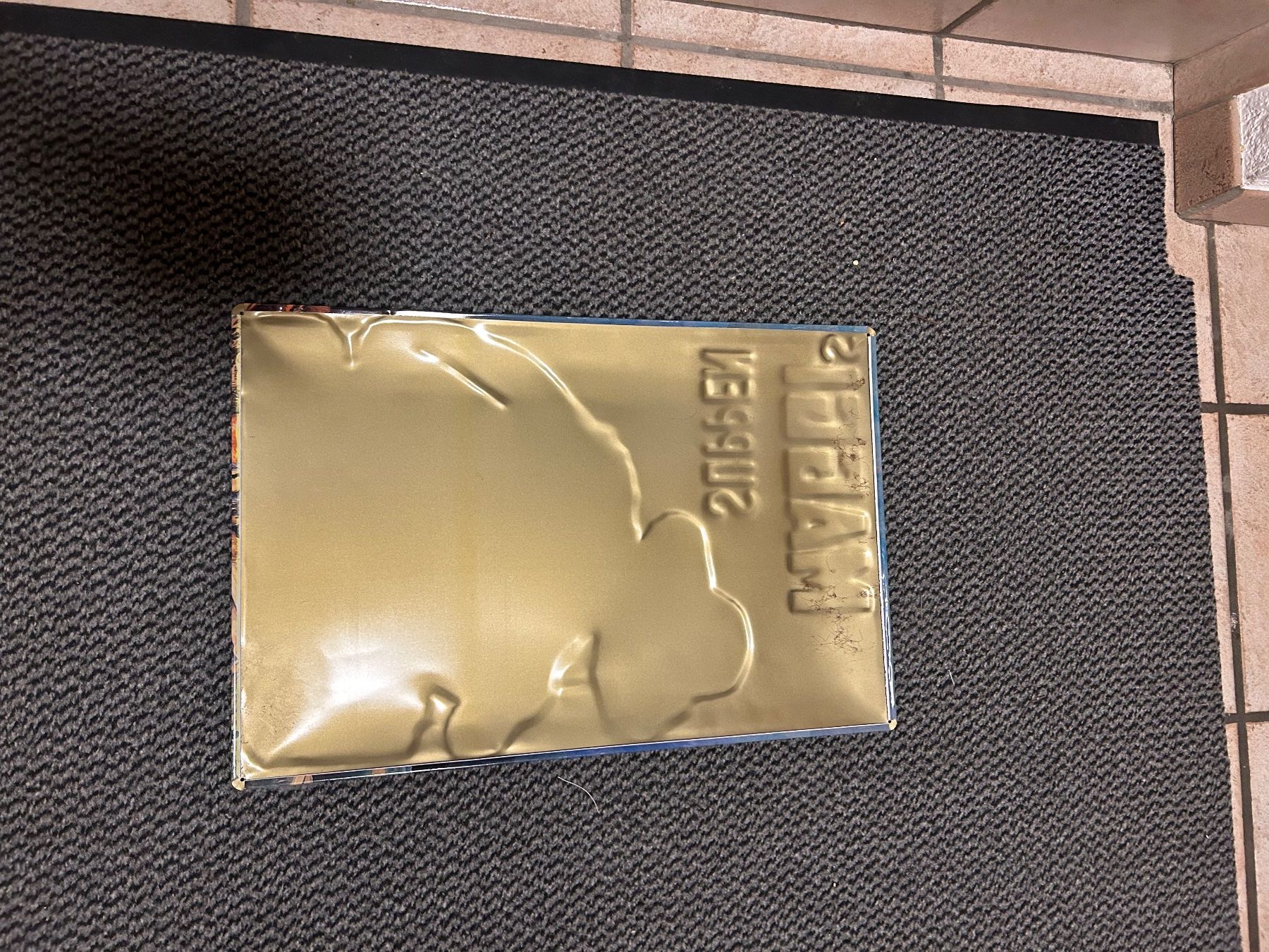 Maggi Insegne: Blechschild Maggis Suppen – Usato da Heimenhausen venduto da bergblick4 1
