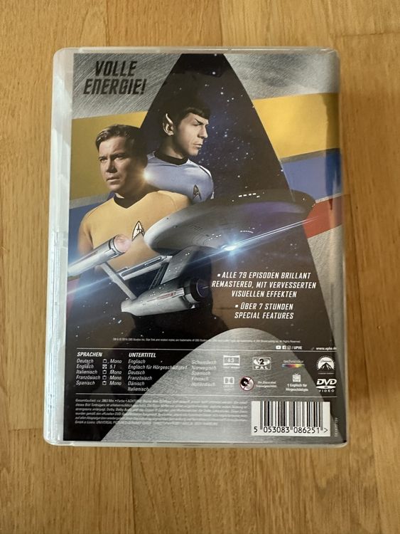 Star Trek Original Series / DVD Boxset / Remastered / 79 Ep | Kaufen ...