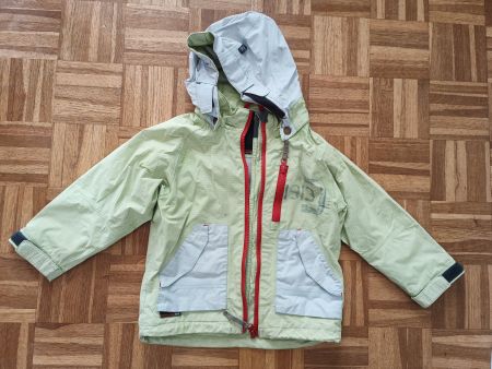 Didriksons Regenjacke Gr 92 Kinder grün