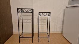Pflanzentische Metall Glas Romantisch