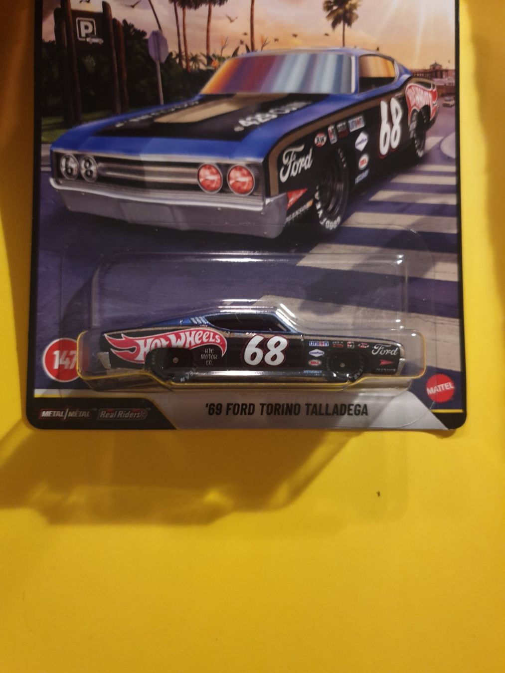 Hot Wheels Modellautos: Hot Wheels '69 FORD TORINO TALLADEGA – Neu und originalverpackt aus Oftringen von Rotor 7